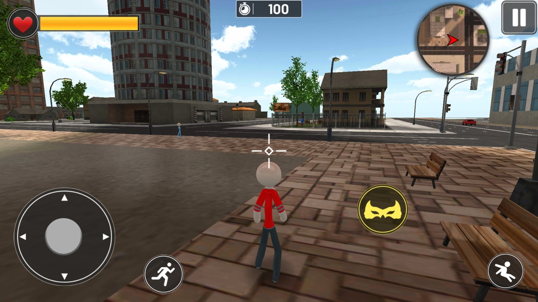 Flying Hero Stickman - Preview 11