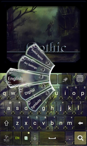 Gothic Keyboard - Preview 4