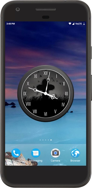 Cross Clock Live Wallpaper - Preview 2