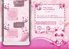 GO SMS Pink Panda screenshot 4