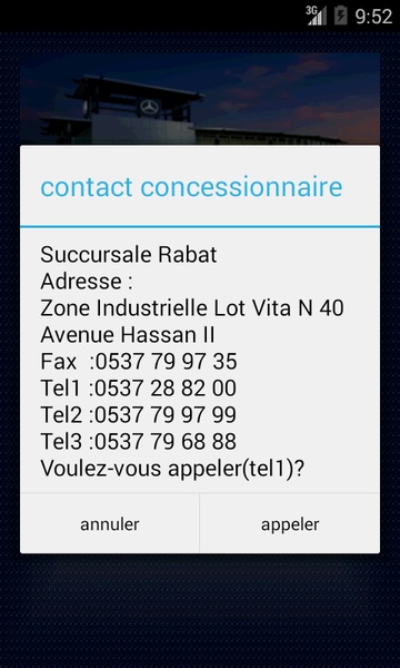 contacts automobiliste - Preview 3