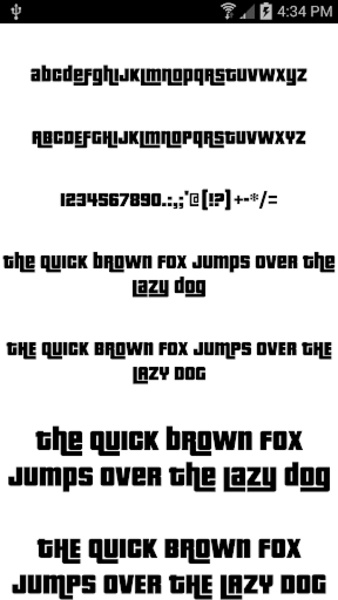 Fonts for Android - Download the APK from Uptodown