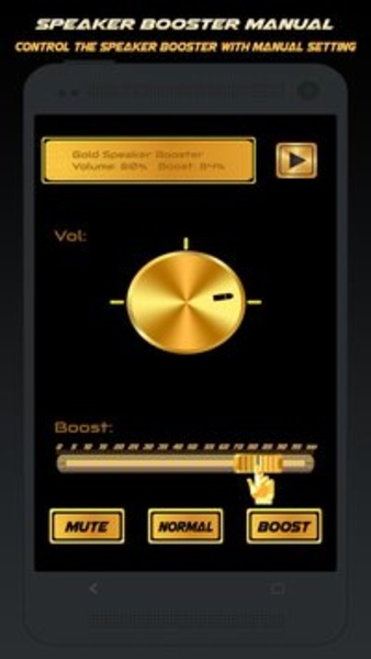 Gold Speaker Booster - Preview 3