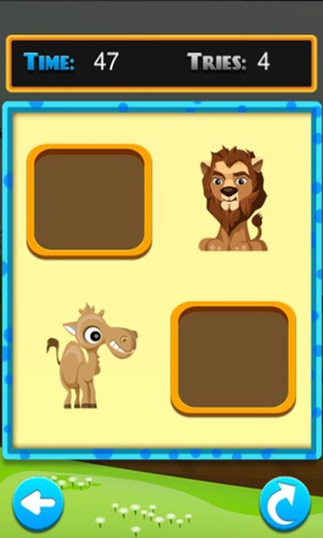 Animal Memory Match for kids game quiz HD free - Preview 4