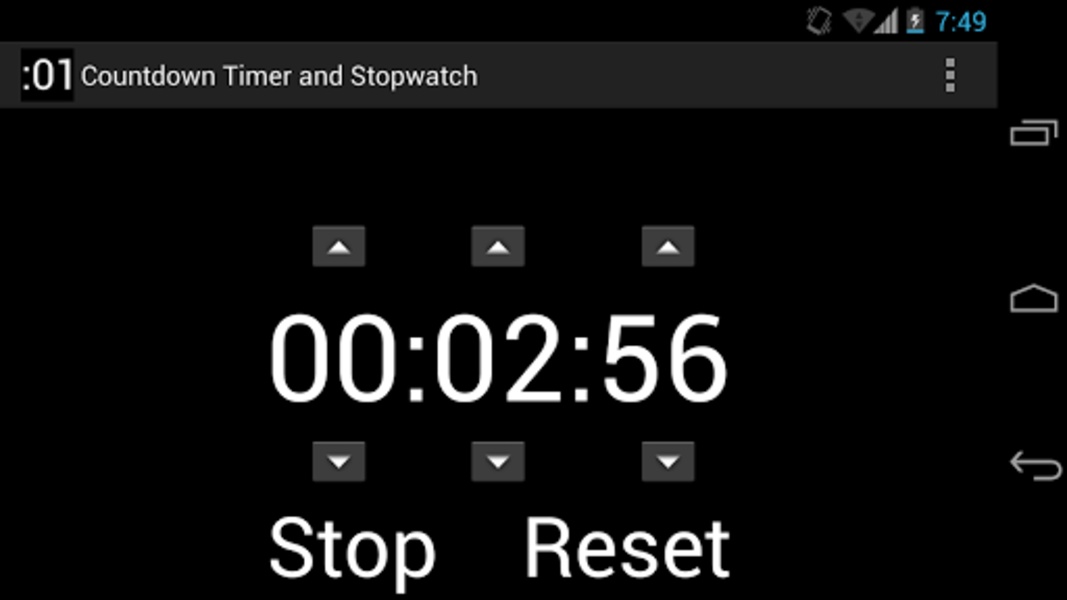 Countdown Timer and Stopwatch - Preview 1