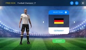 Flick Soccer Summer Cup 2017 screenshot 1