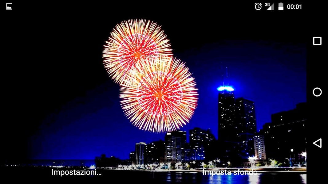 Fireworks Live Wallpaper - Preview 1