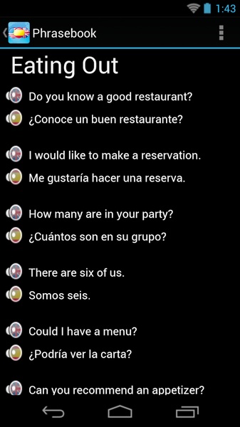 Spanish English Dictionary - Preview 5