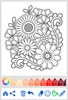 Mandala Flowers coloring book screenshot 5