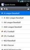 Sports Scores screenshot 1
