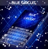 Blue Circuit GO Keyboard Theme screenshot 9