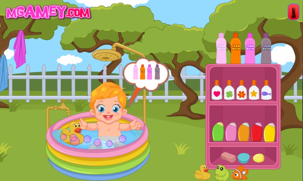 Baby Lizzie Outdoor Bathing - Preview 4