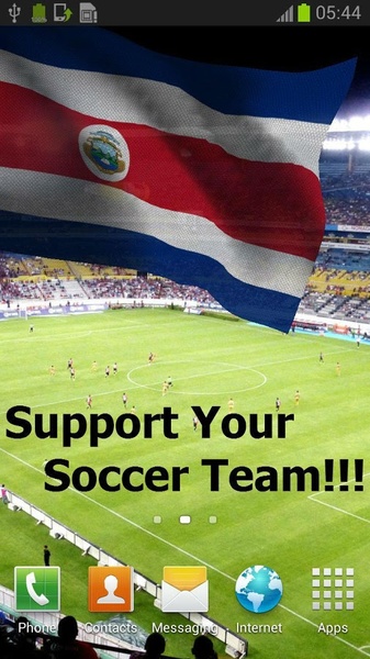3D Costa Rica Flag LWP - Preview 7
