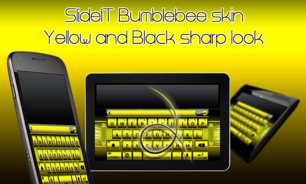 SlideIT Bumblebee skin - Preview 4