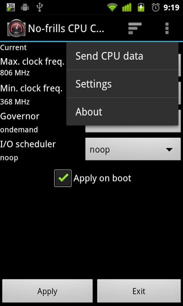No-frills CPU Control - Preview 4