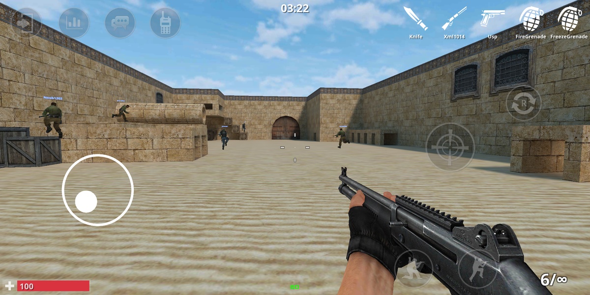 CS:GO Mobile V1.6 [ Zombie Mod ] Android 300 MB