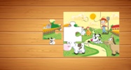 Puzzle Game Farm Animals screenshot 1