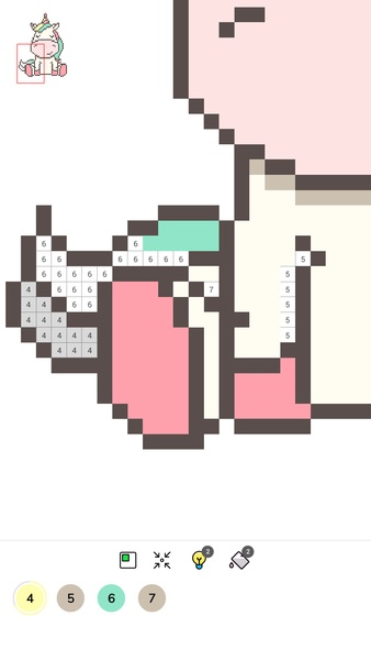 Paint by Number - Pixel Art - Preview 13
