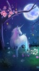 Fantasy Forest Unicorn Moonlight Theme screenshot 1