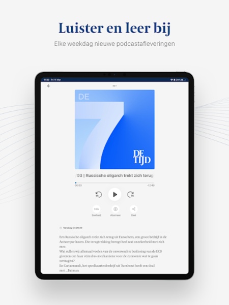 De Tijd - Preview 2