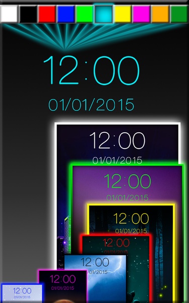 Night Digital Clock - Preview 8