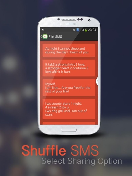 Shuffle SMS - Preview 2