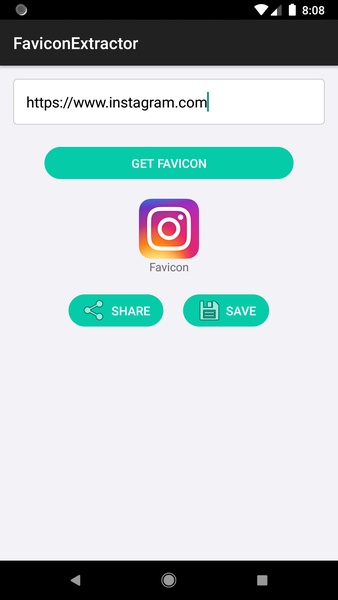 FaviconExtractor - Get favicon icon from web sites - Preview 3