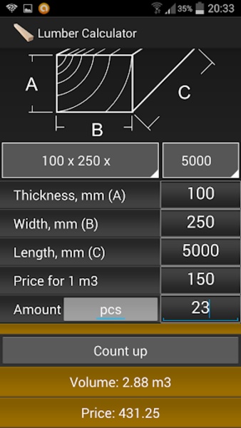 Lumber Calculator - Preview 18