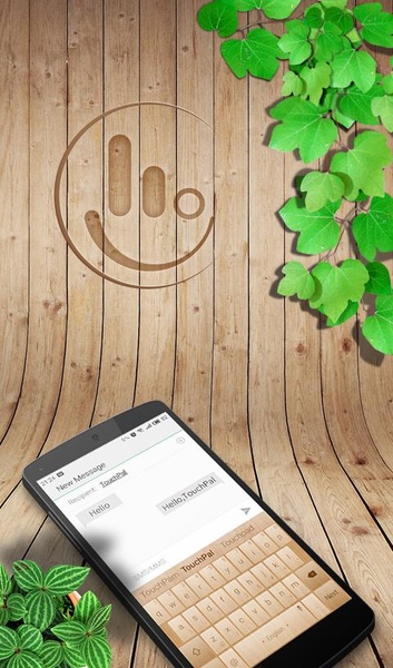 TouchPal SkinPack Natural Wood - Preview 4