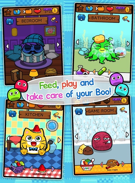 My Boo - Jogo Bichinho Virtual: miniatura da captura de tela