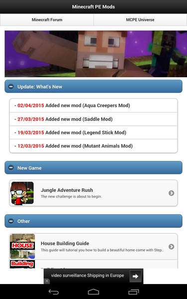 Mods Minecraft PE PRO para Android - Baixe o APK na Uptodown