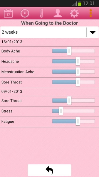 Menstrual Cycle Calendar - Preview 2