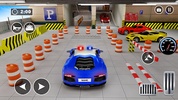 Multi Level Police Car Parking screenshot 5