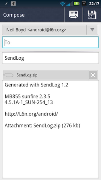 SendLog - Preview 1
