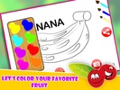 Fruit Colouring screenshot 1