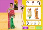 indian girl dress up screenshot 8