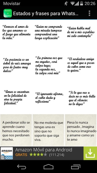 Estados y frases para WhatsApp - Preview 2
