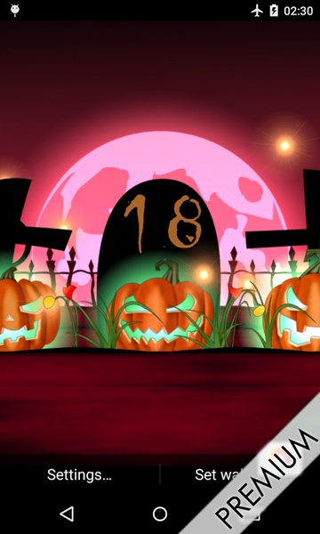 Halloween Live Wallpaper Lite - Preview 4