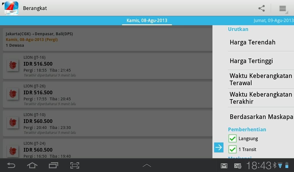 Indonesia Flight - Tiket - Preview 9