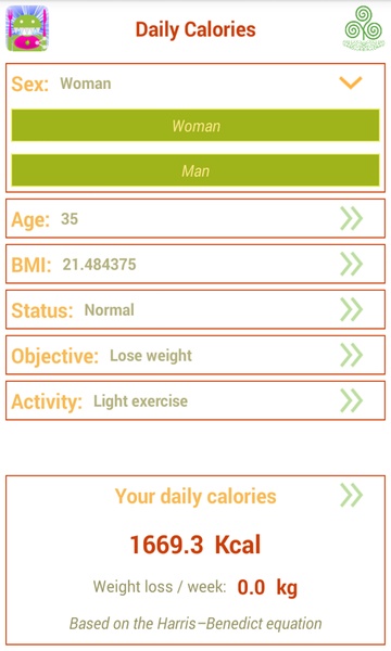 Daily Calories - Preview 5