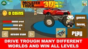 Monster Truck Racing Hero 3D screenshot 3