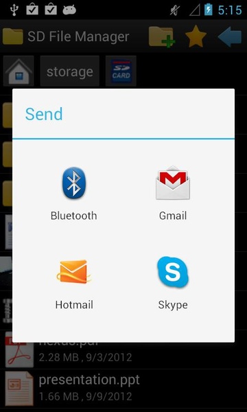 SD File Manager - Preview 3