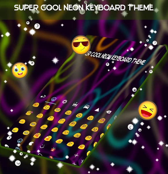 Super Cool Neon Keyboard - Preview 4