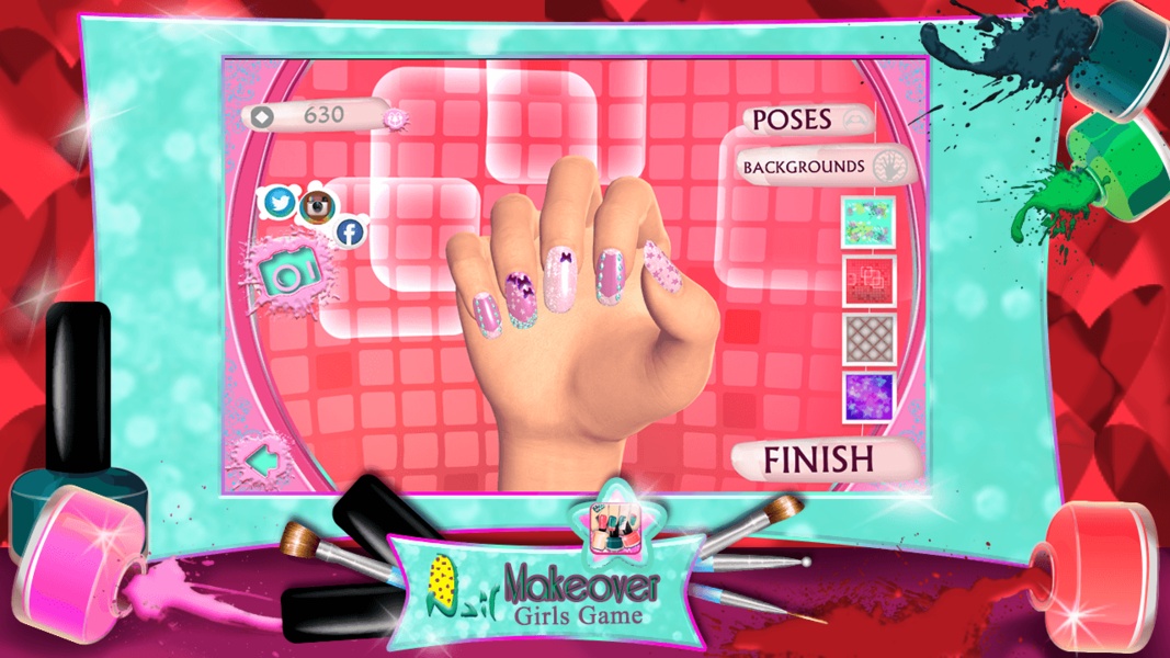 Nail Makeover - Girls Game - Preview 3