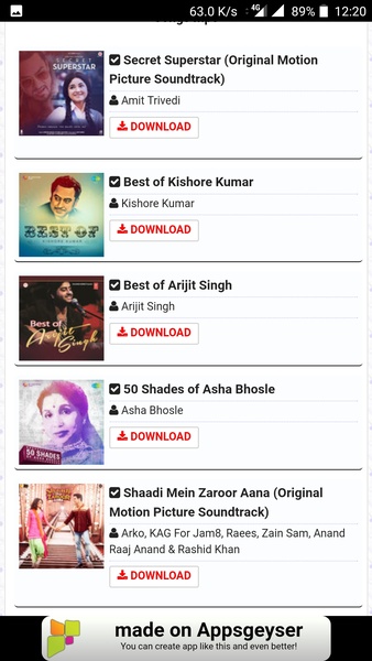 Mp3 Song Downloader - Preview 1