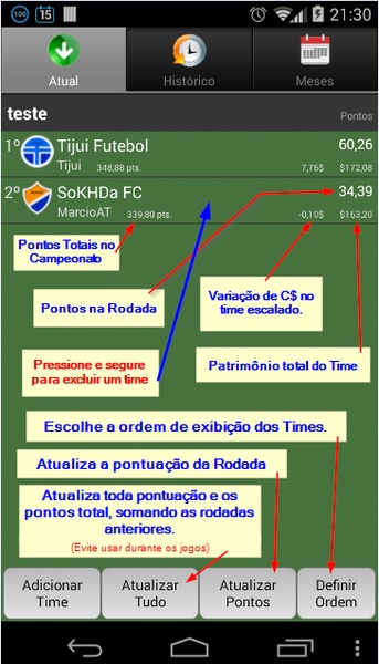 #CartolaFCPontos - Preview 1