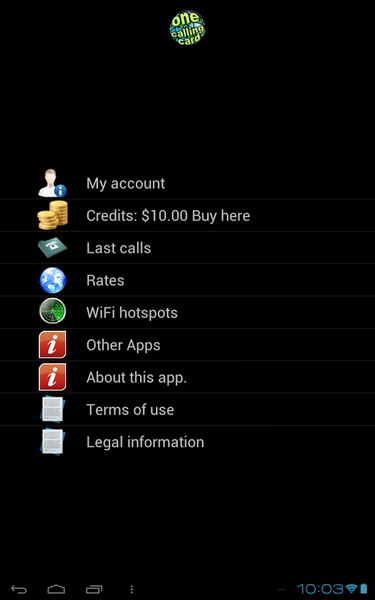 Onecallingcard - Preview 1