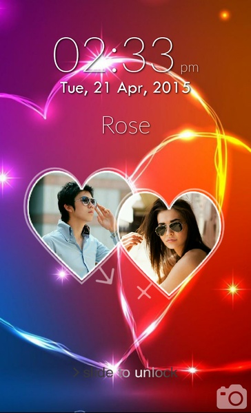 Couple Photo Lock Screen - Preview 2