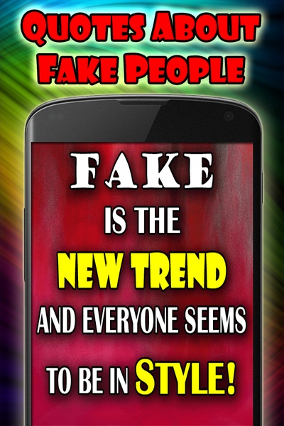 Quotes about fake People - Preview 1