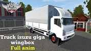 Truck Isuzu Giga Mbois BUSSID screenshot 1